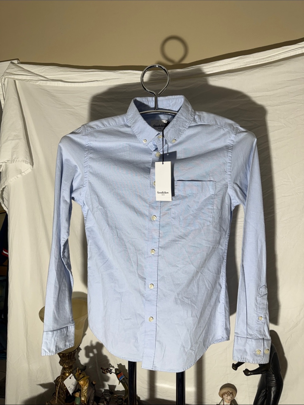 Goodfellow & Co Light Blue Long-Sleeve Button-Down Shirt